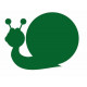 Sticker mural Escargot