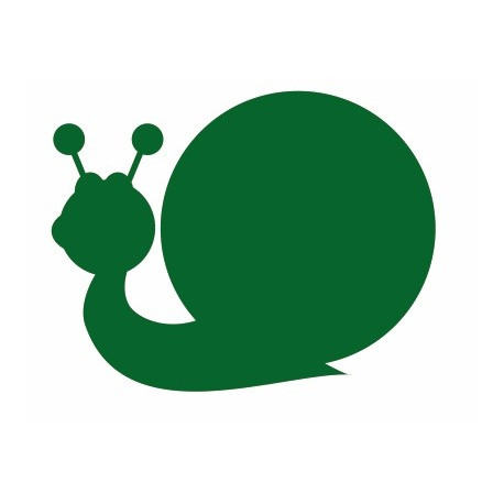 Sticker mural Escargot