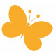 Sticker mural Papillon mignon
