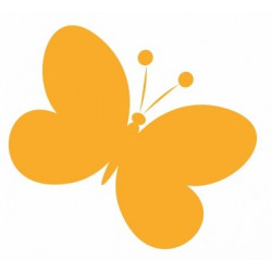 Sticker mural Papillon mignon