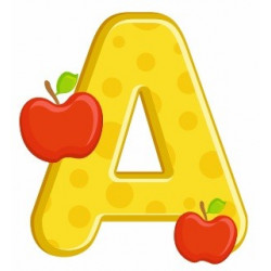 Sticker - Lettre A REFH202