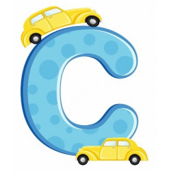 Sticker - Lettre C REFH204