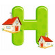 Sticker - Lettre H REFH209