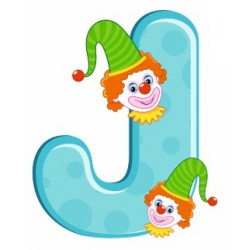 Sticker - Lettre J REFH211