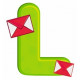 Sticker - Lettre L REFH213
