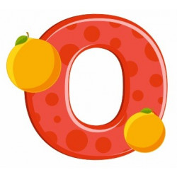 Sticker - Lettre O REFH216