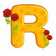 Sticker - Lettre R REFH219