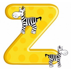 Sticker - Lettre Z REFH227