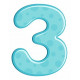 Sticker - Chiffre 3 REFH231