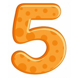 Sticker - Chiffre 5 REFH233