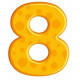 Sticker - Chiffre 8 REFH236