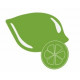Sticker - Agrume citron vert