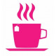 Sticker - Café chaud REFH375