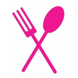 Sticker - Manger couverts REFH376