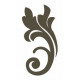 Sticker Fleur Arabesque feuillage