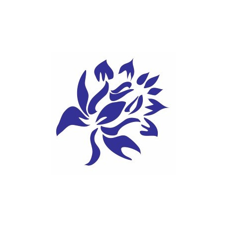 Sticker mural Fleur Arabesque