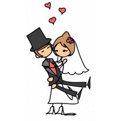 Sticker - Mariage (REFH649
