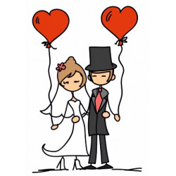 Sticker - Mariage (REFH652