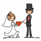 Sticker - Demande mariage (REFH654
