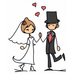 Sticker - Mariage (REFH656