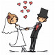 Sticker - Mariage (REFH658