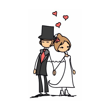 Sticker - Mariage (REFH659
