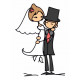 Sticker - Mariage (REFH666