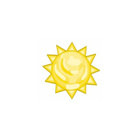 Sticker Soleil planète