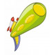 Sticker Fusée