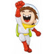 Autocollant Astronaute