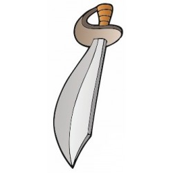 Sticker - Pirate épée (REFH688