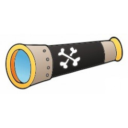 Sticker - Pirate Lunette (REFH690