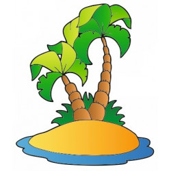 Sticker - Pirate Ile aux trésors (REFH692