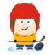 Sticker - Joueur de Hockey sur glace (REFH709