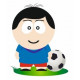 Sticker - Joueur de Football (REFH723