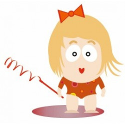 Sticker - Danseuse (REFH725