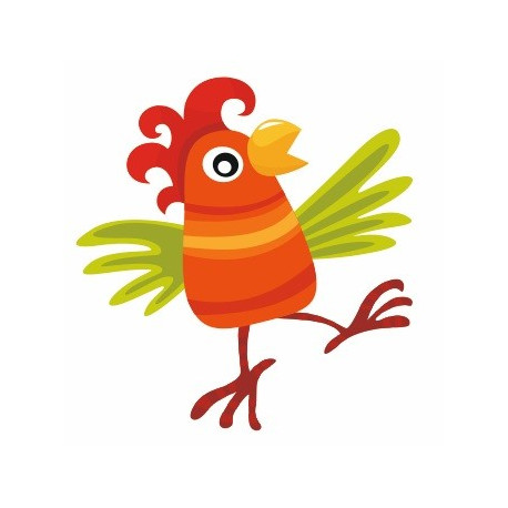 Sticker mural Oiseau bebe