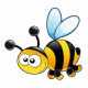 Sticker Abeille