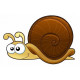 Autocollant Escargot