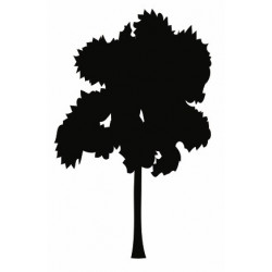 Autocollant mural Arbre