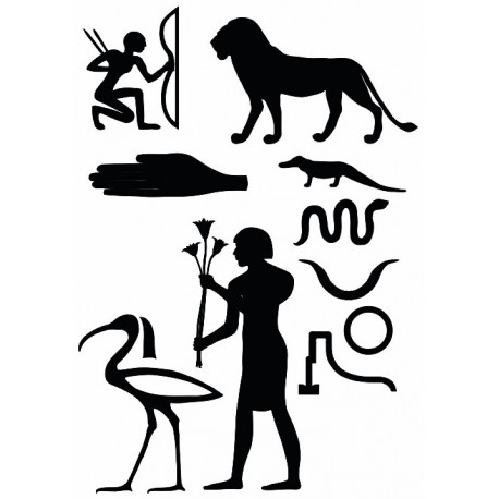 Sticker mural Egypte