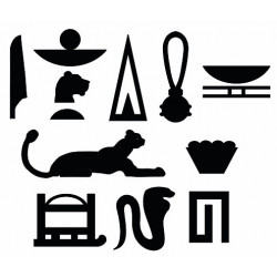 Autocollant mural Egypte decoration