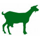 Sticker Chèvre