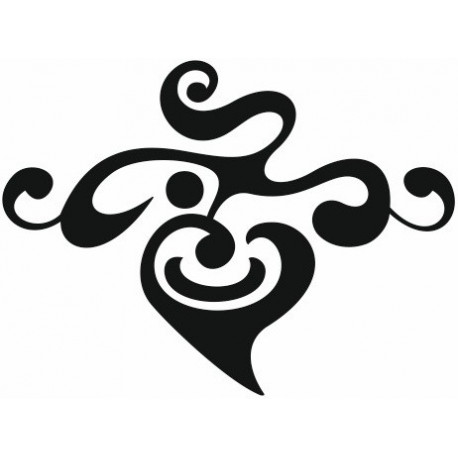 Sticker Ornement déco avec pique