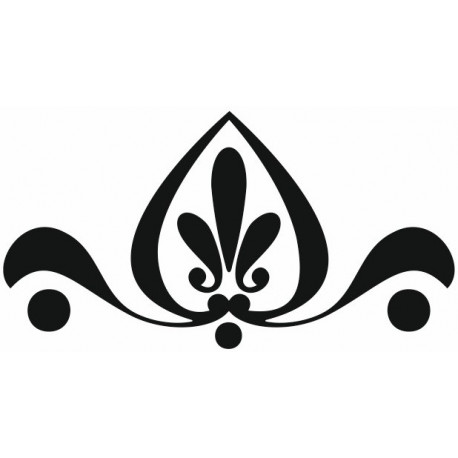 Sticker Ornement décoration pour mur