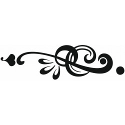 Sticker Ornement mural design