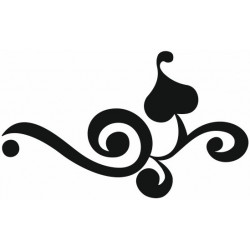Sticker Ornement baroque