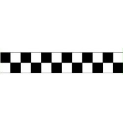 Sticker - Damier frise