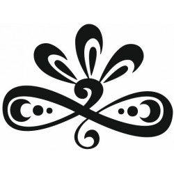 Sticker Ornement déco chic