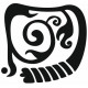 Sticker deco Ornement baroque